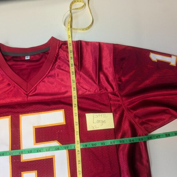 NWOT Kansas City Chiefs Red Jersey #15 Mahomes Size XL - Picture 6 of 10